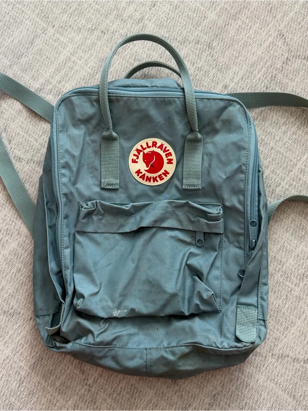 Fjällräven Kånken Sky Blue Green Casual School Everyday Backpack